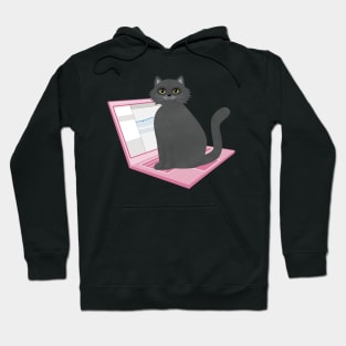 Russian Blue Cat Hoodie